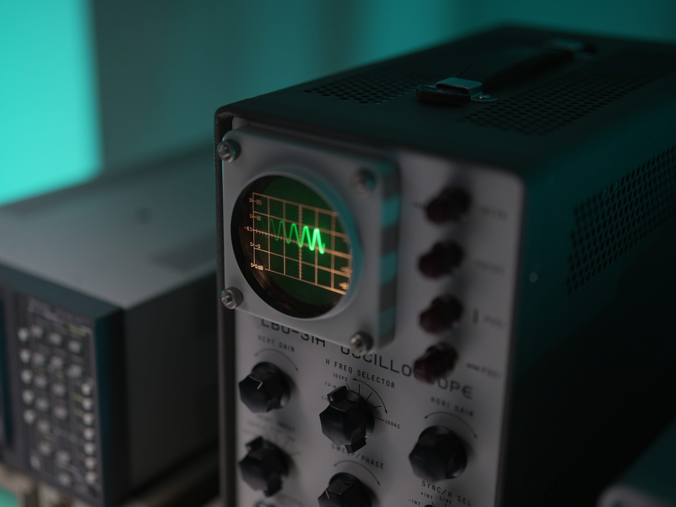 オシロスコープの波形