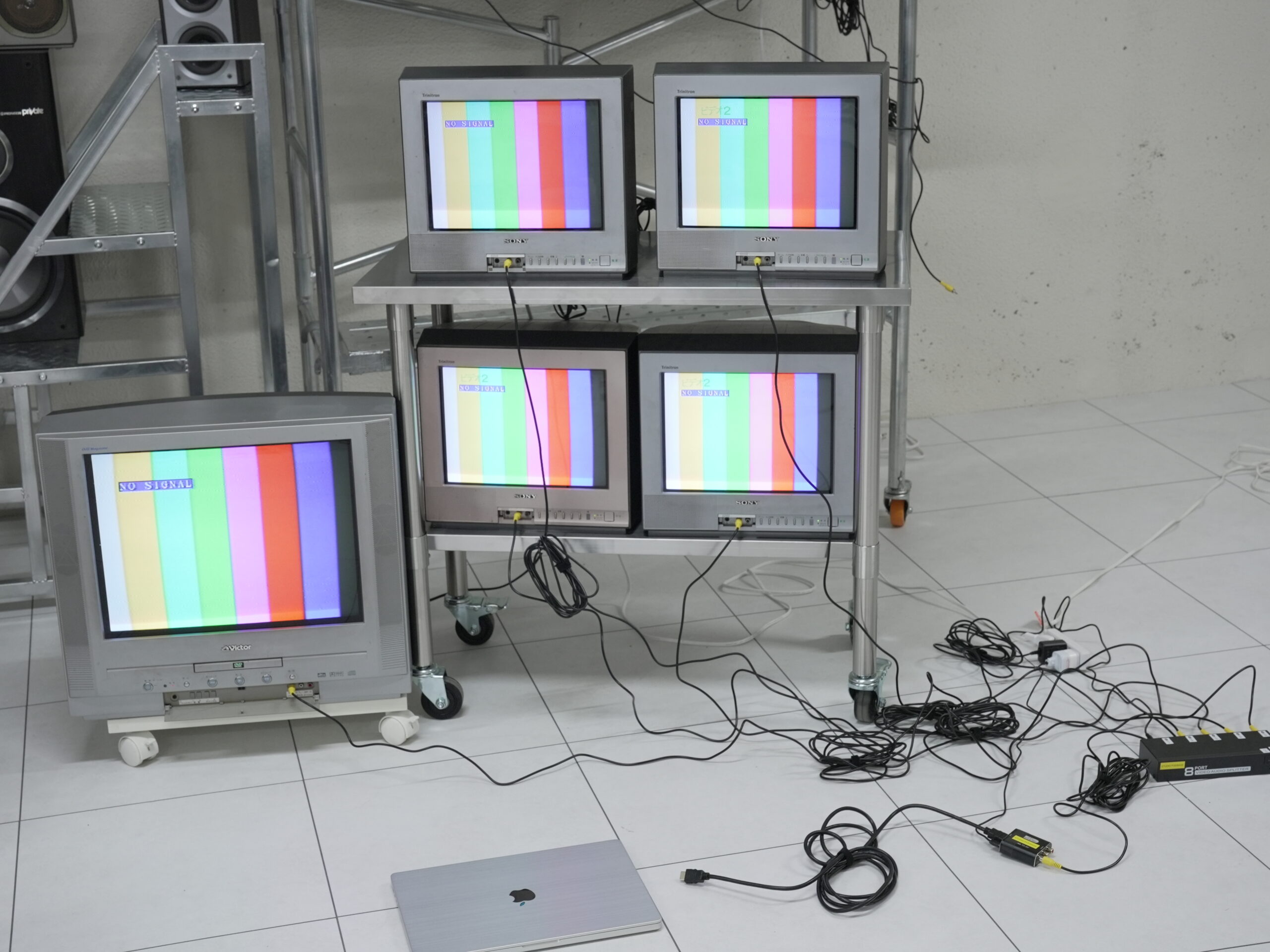 ブラウン管テレビが使える撮影スタジオ