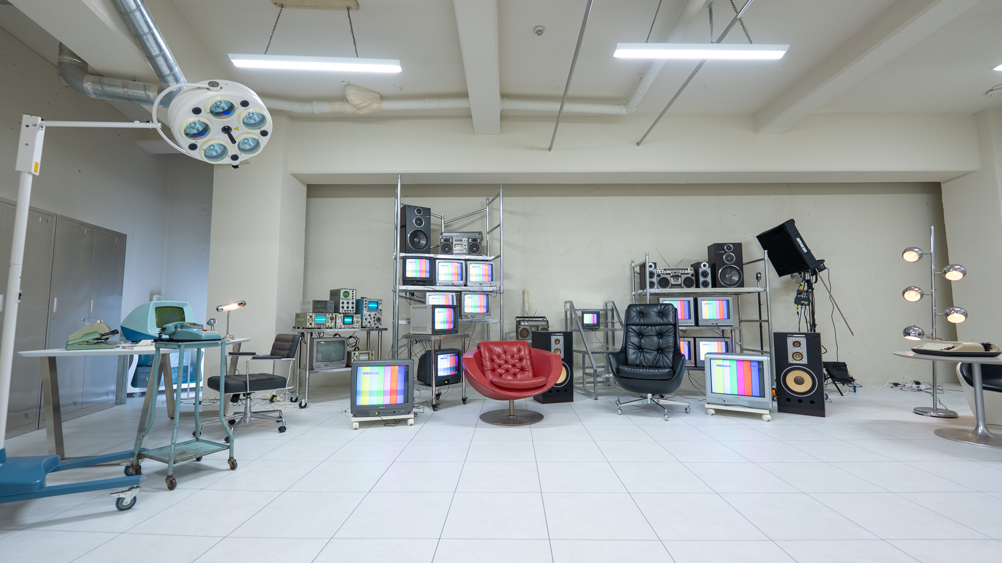 ブラウン管テレビが使える撮影スタジオ