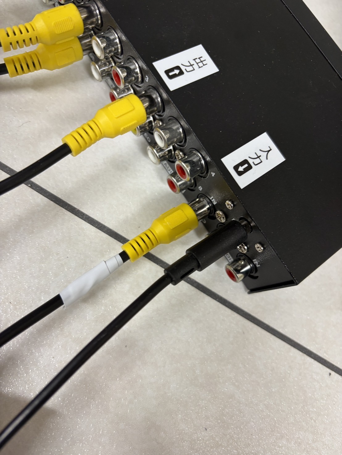 HDMIコンバーターで使用している端子の差別化