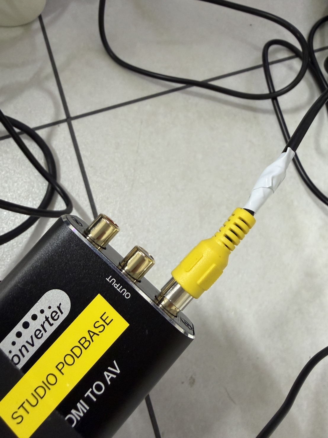 HDMIコンバーターで使用している端子の差別化