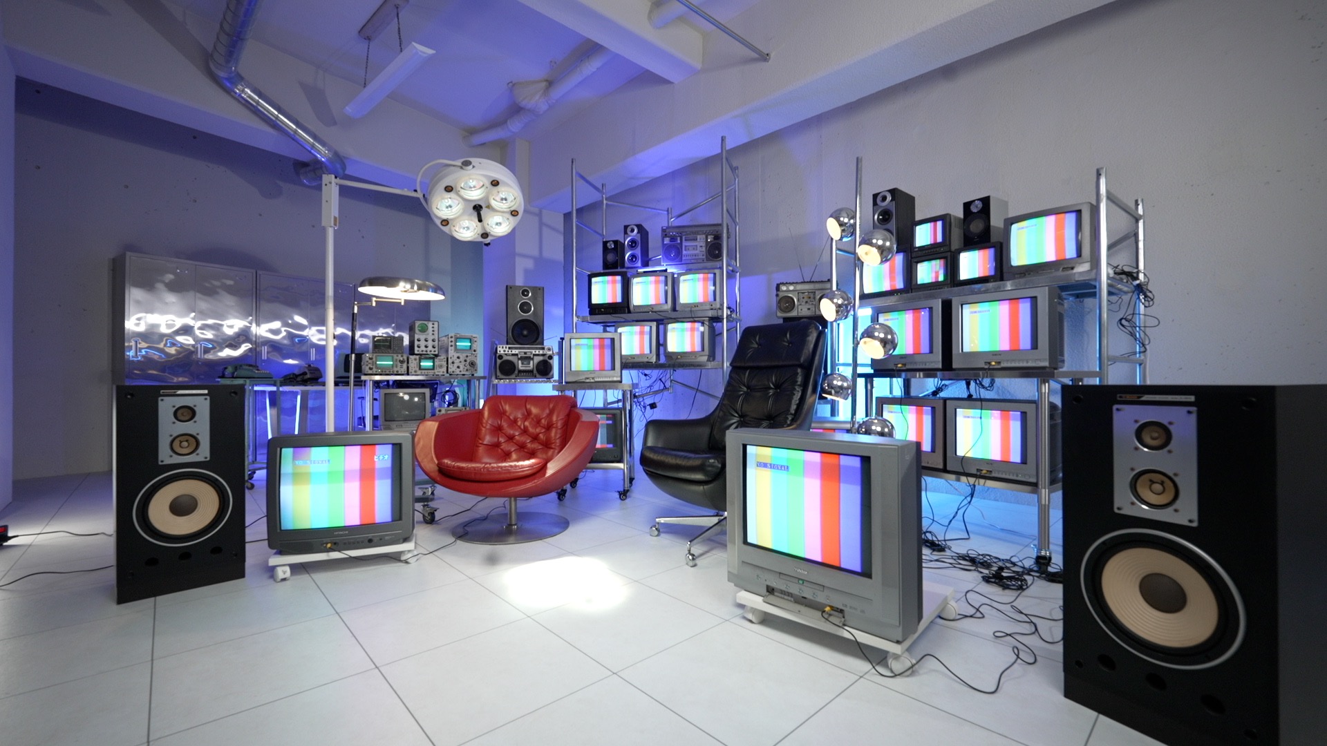 照明のセッティング