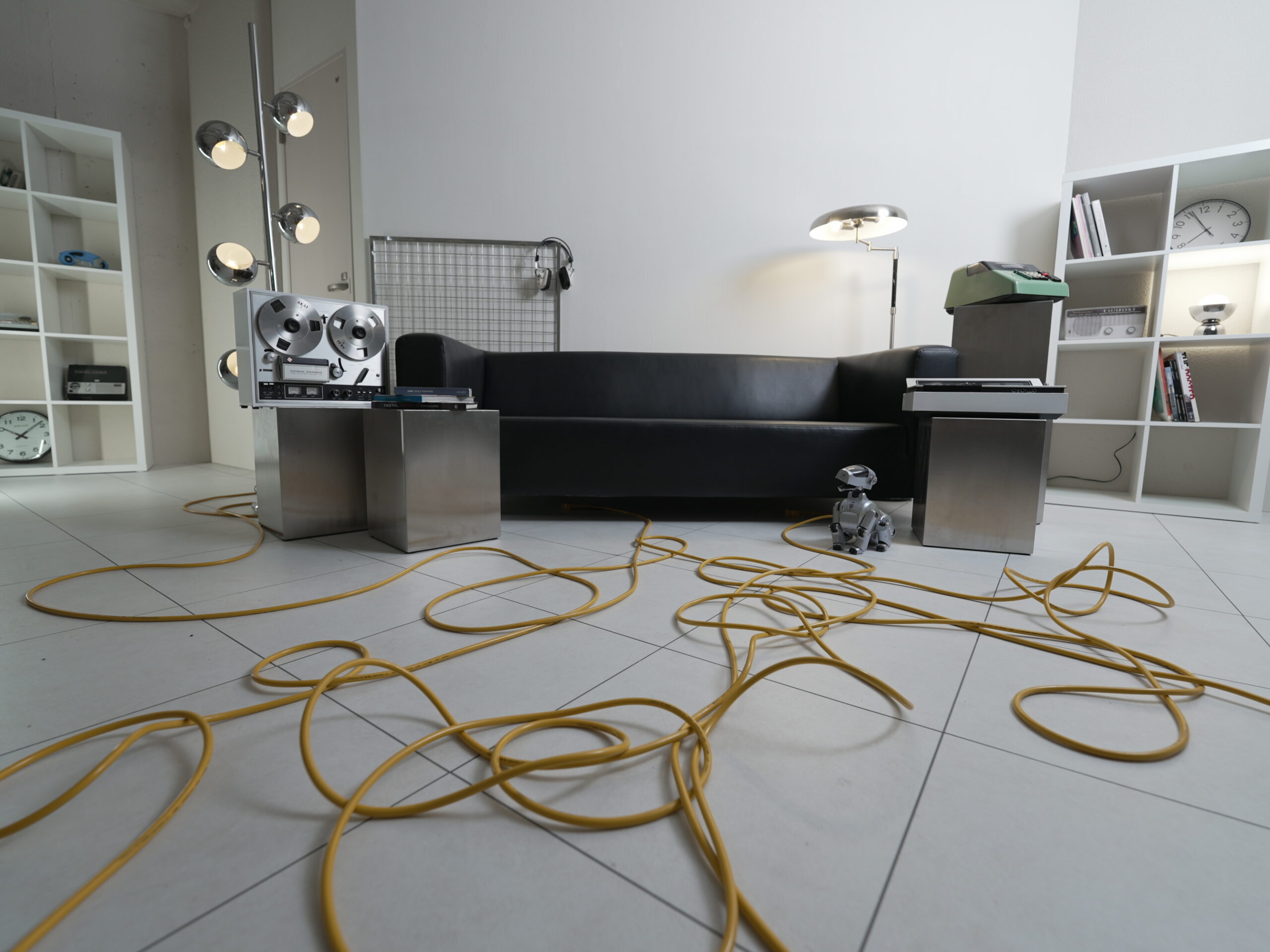 GRID SPACE 旗の台のソファーブース