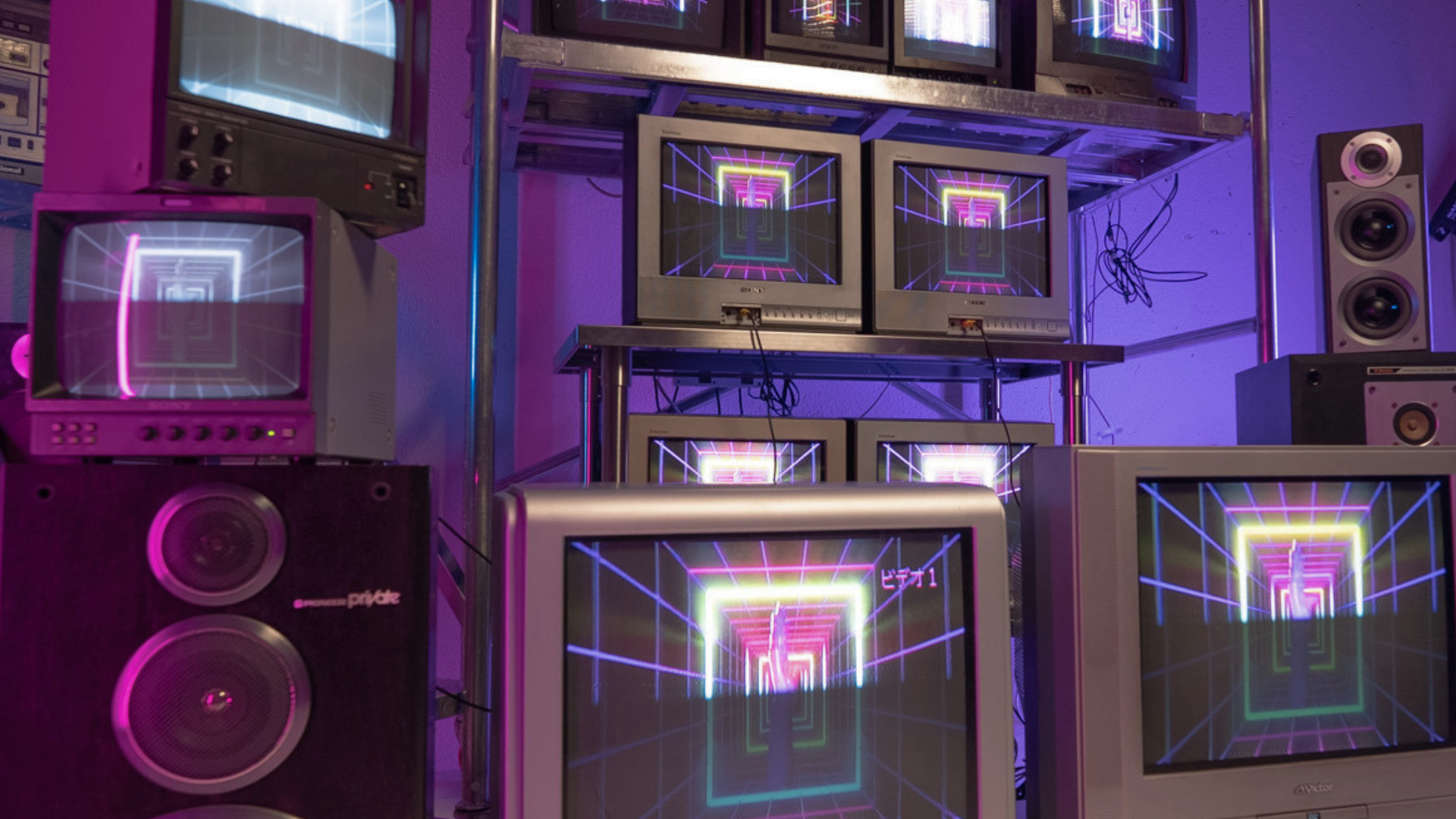 テレビを撮ると黒帯が出る